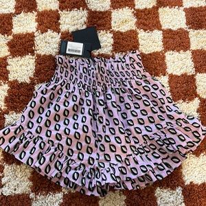 Brand new adorable Cynthia Rowley elastic printed shorts